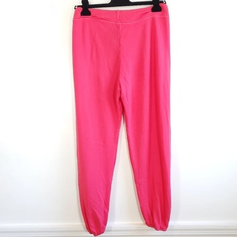 New Sundry Red Signature Heart Graphics Jogger Sweatpants NWT Size 1/Small